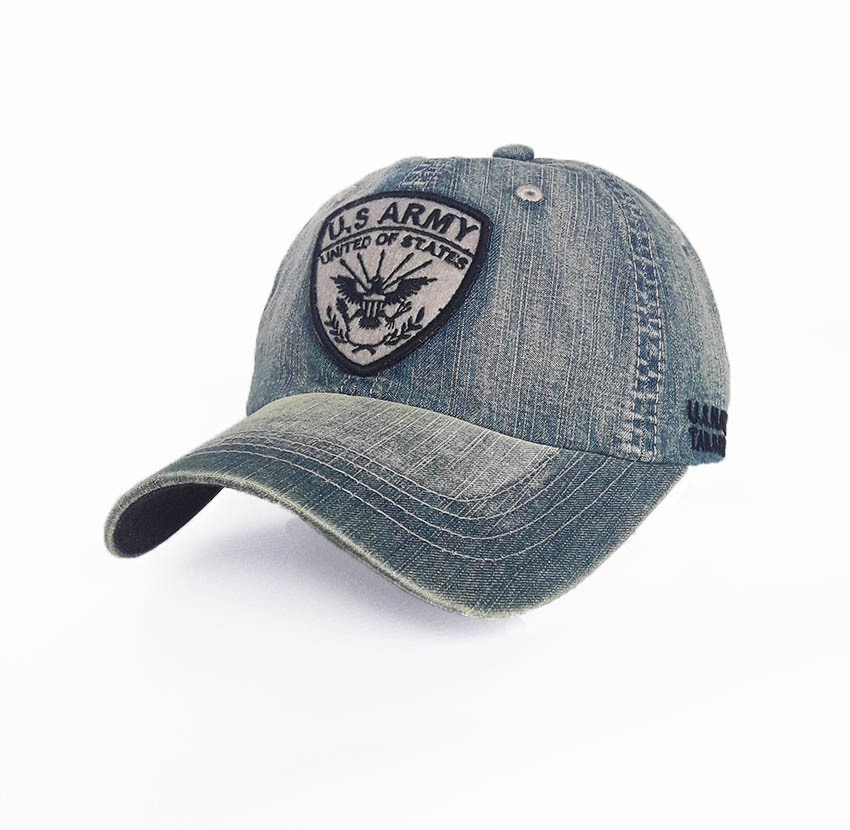 

Стильная мужская кепка U.S Army Sport Line 3779 57-60 цвет голубой