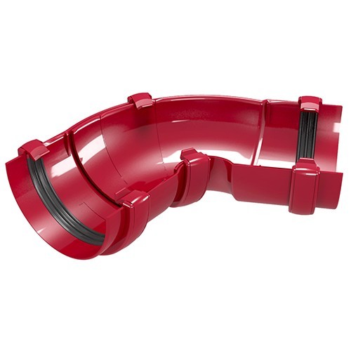 

Угол желоба универсальный DEVOREX Classic 120 Бордовый RAL3009
