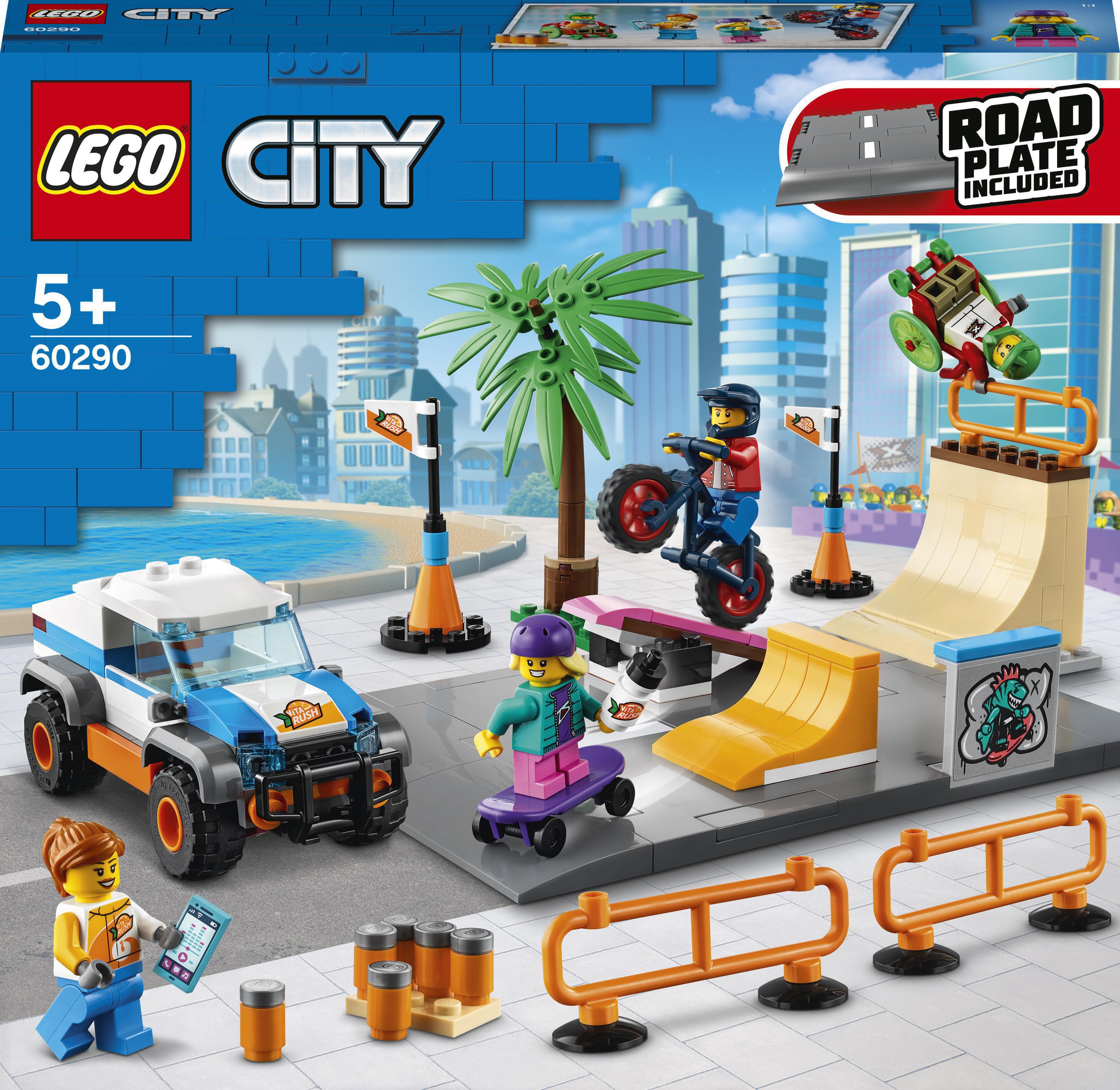 

Конструктор LEGO City Community Скейт-парк 195 деталей (60290)