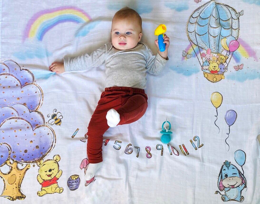 

Фотопелюшка муслінова Дісней 100х120 см