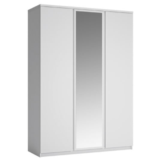 

Просторный 3-дверный шкаф с зеркалом для спальни Fribo Meble Wójcik 155.3x220x58 101703