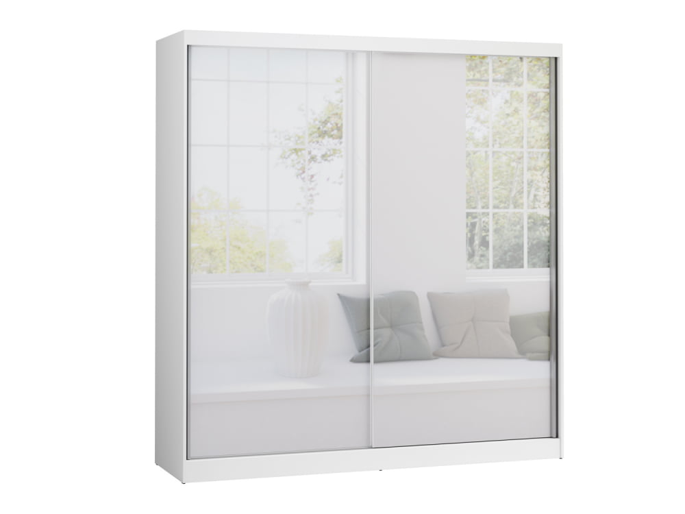 

Шкаф-купе двухдверный с зеркалом London Lux GB Helvetia Wieruszów 203x215x59 (57 - LONDON LUX GB) 101774