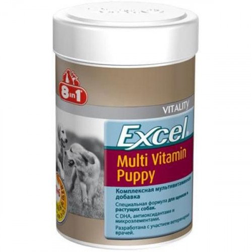 

Витамины 8 in 1 Excel Multi Vit-Puppy для щенков, 100 таблеток