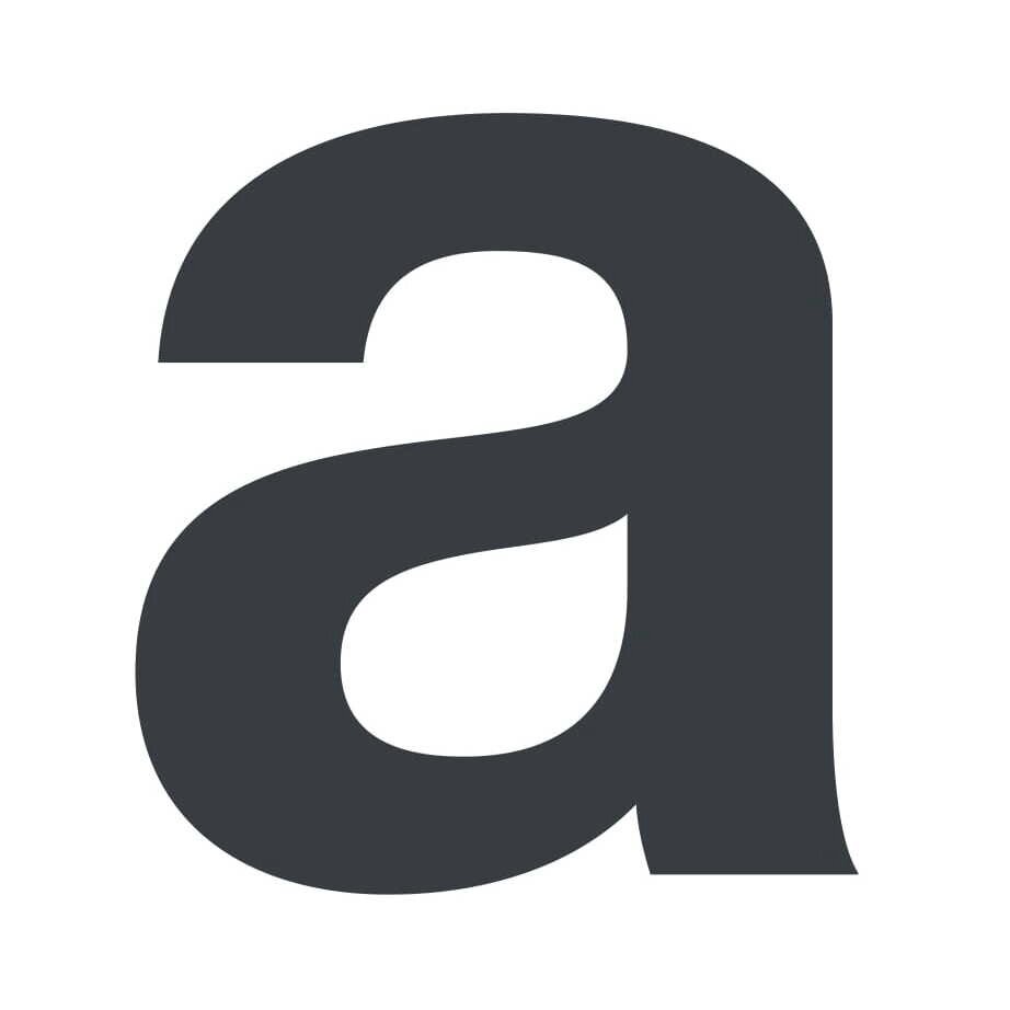 

Буква на дом "а" Bravios нержавеющая сталь графитовая