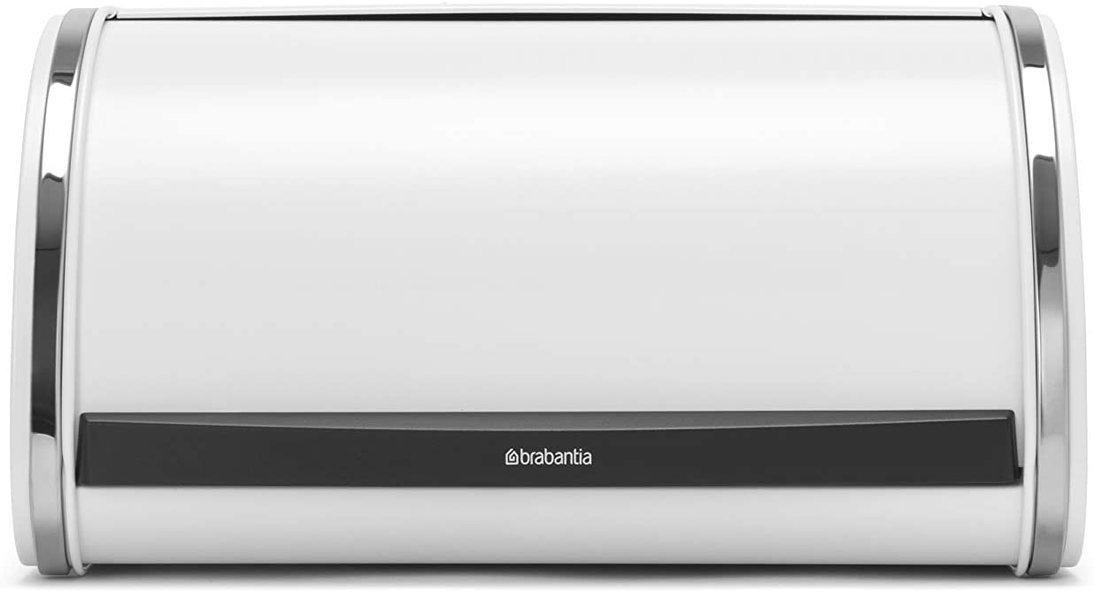 

Хлебница 17,3х31,6х26,5 см Brabantia 306044 белая со сдвигающейся крышкой