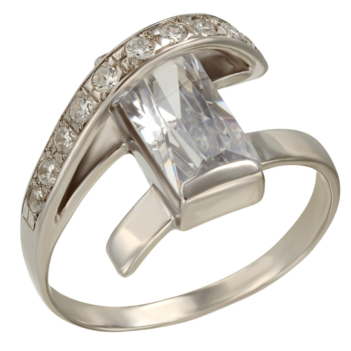 

Серебряное кольцо с фианитами Tango Jewellery Company 320330С размер 18.5