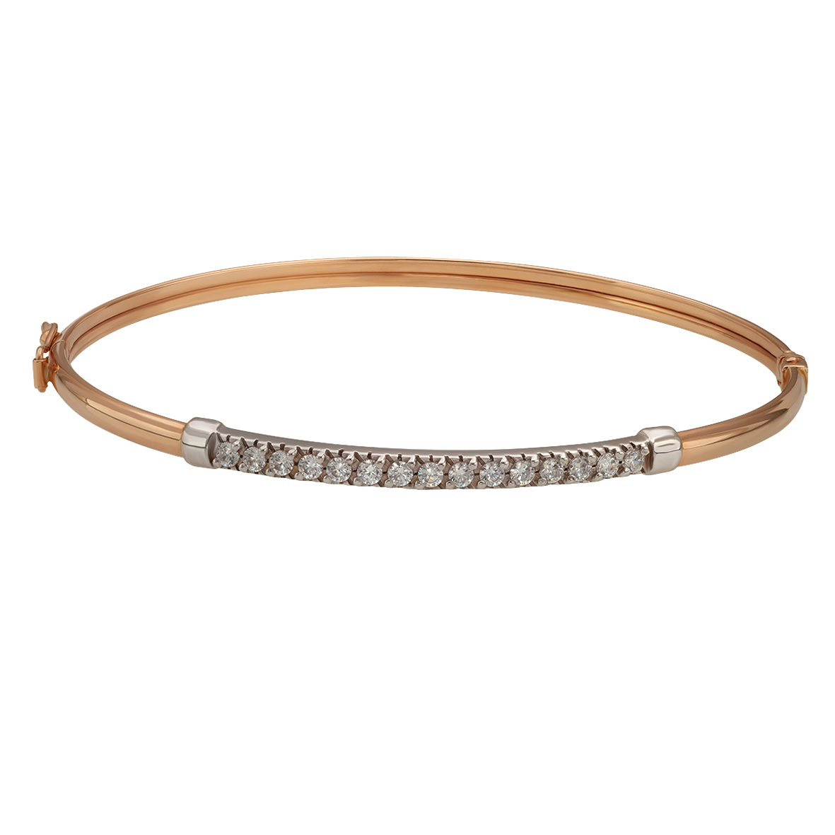 

Золотой браслет с фианитами Tango Jewellery Company 820064 размер 180