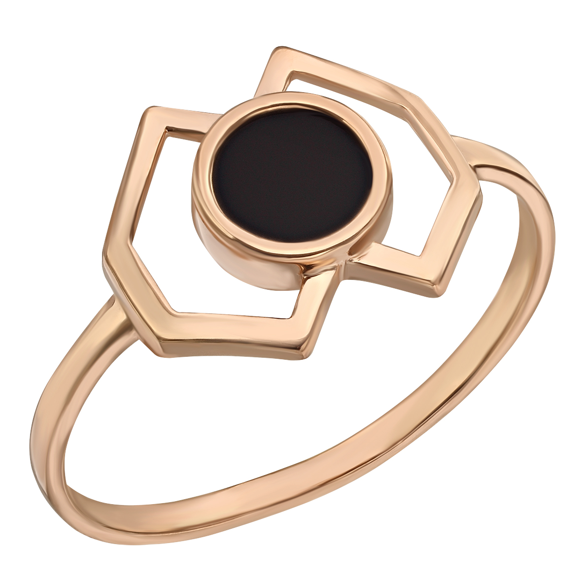 

Золотое кольцо с агатом Tango Jewellery Company 369653 размер 16.5