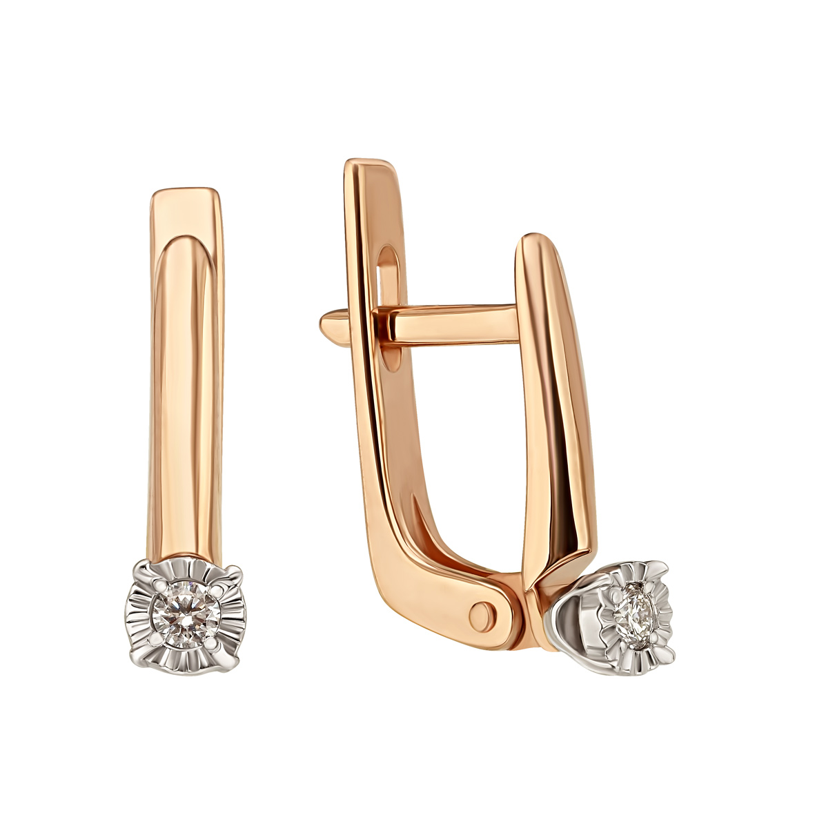 

Золотые серьги с бриллиантом Tango Jewellery Company 770375