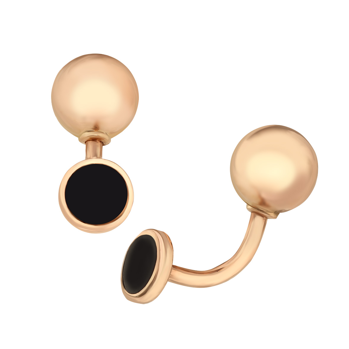 

Золотые серьги с эмалью Tango Jewellery Company 470631Е