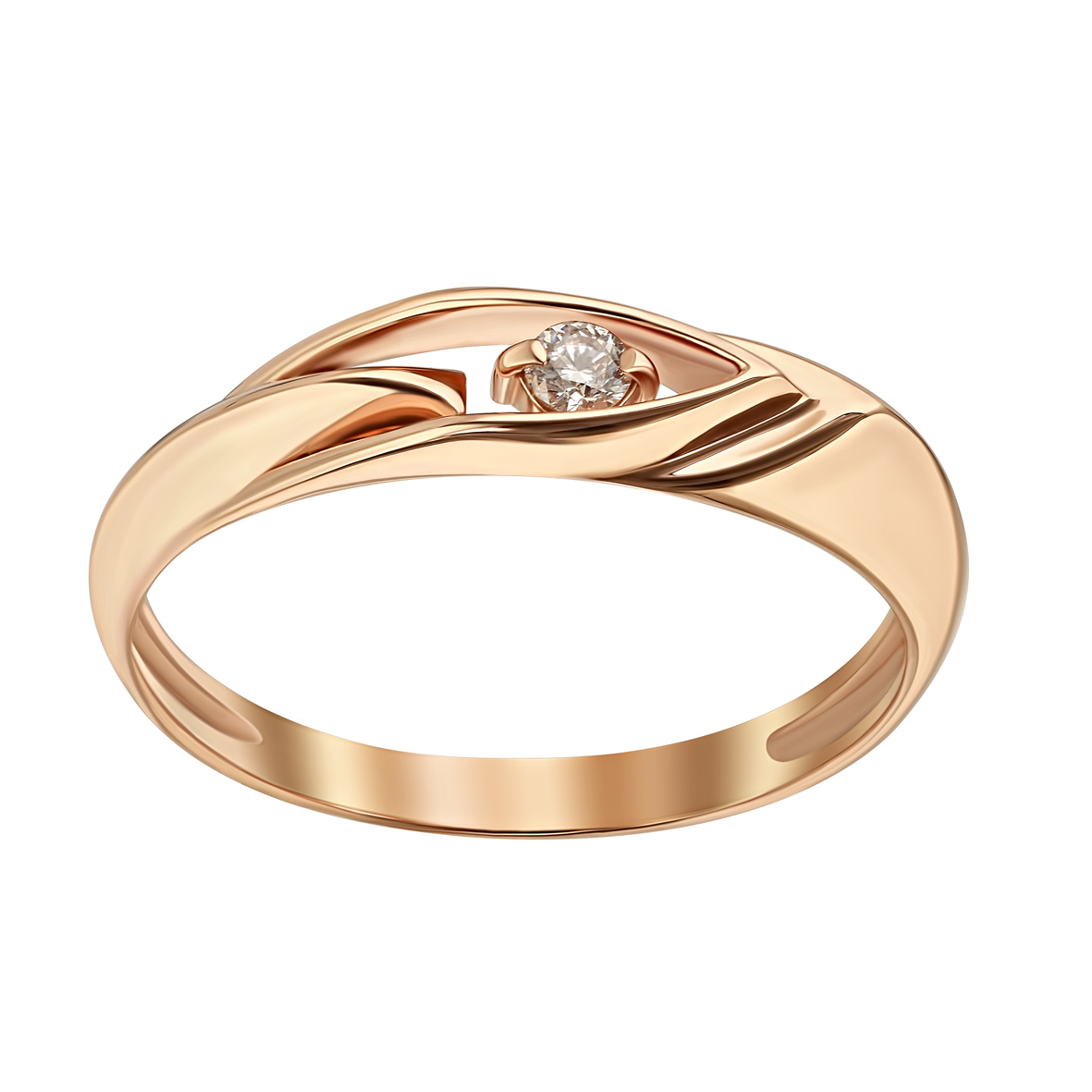 

Золотое кольцо с бриллиантом Tango Jewellery Company 740385 размер 17.5