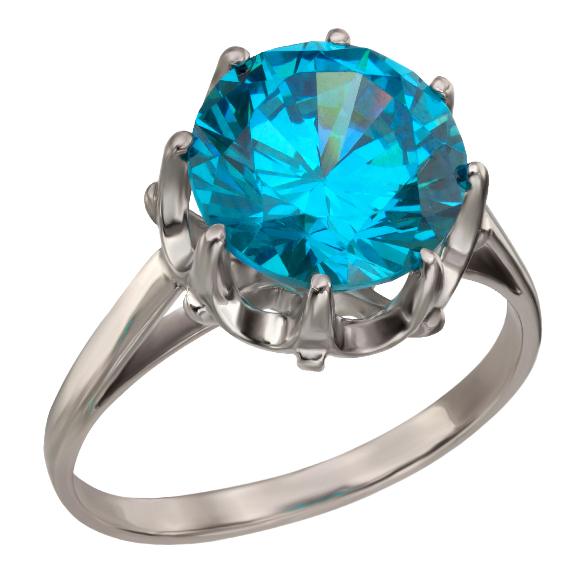 

Серебряное кольцо с фианитом Tango Jewellery Company 320521С размер 17.5