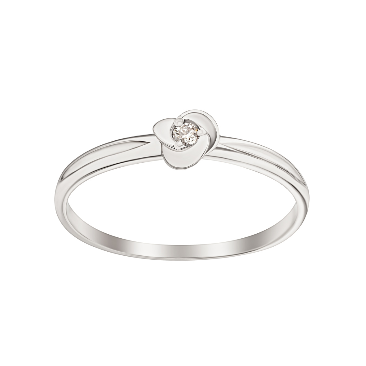 

Кольцо в белом золоте с бриллиантом Tango Jewellery Company 740375В размер 16