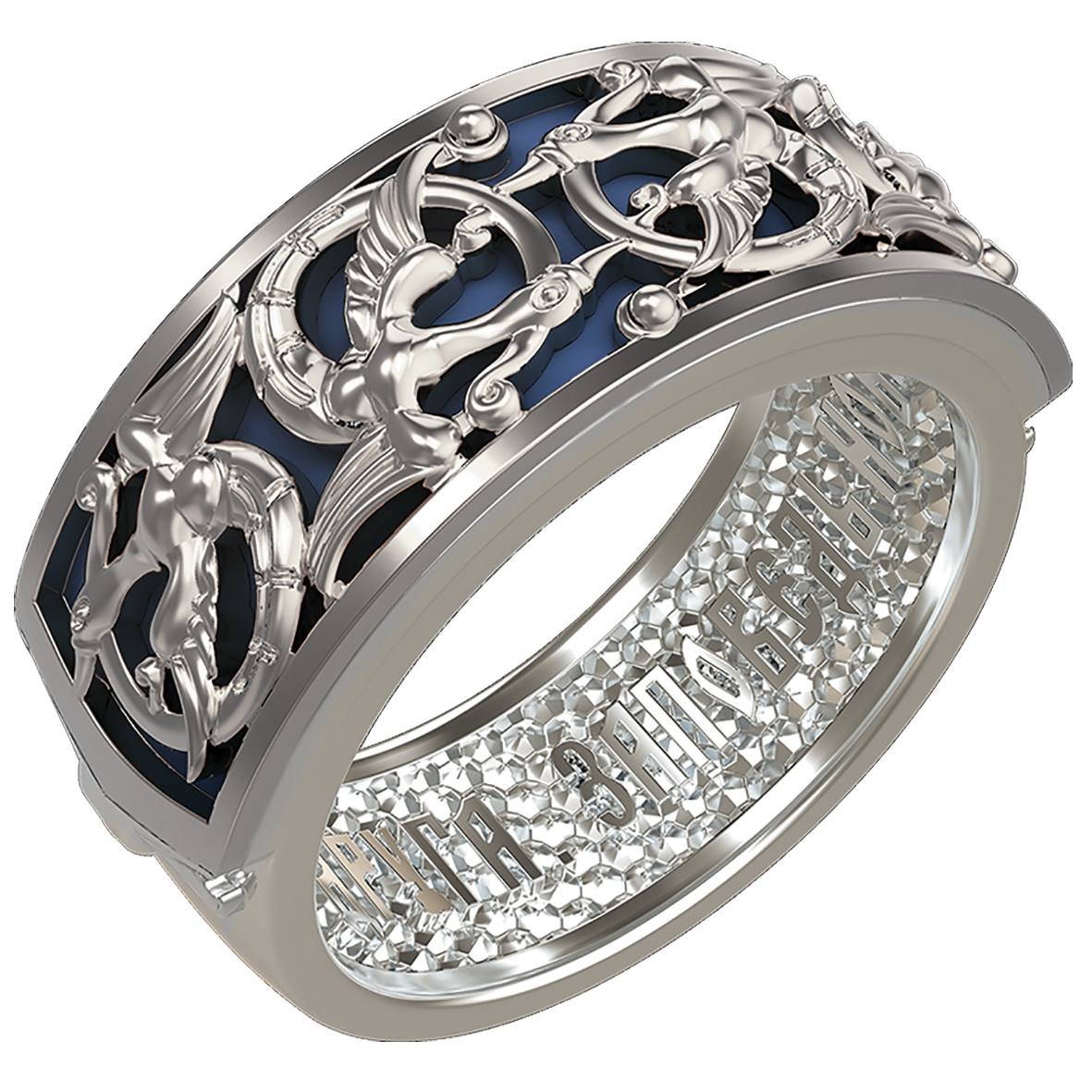 

Серебряное кольцо с эмалью Tango Jewellery Company 310282А размер 20.5