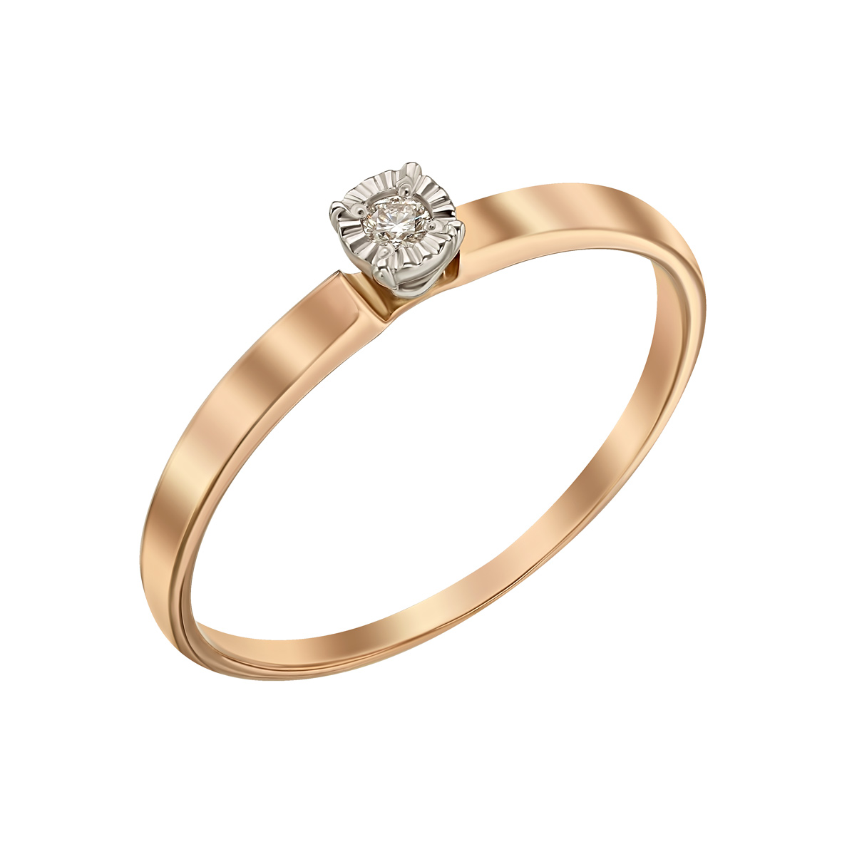 

Золотое кольцо с бриллиантом Tango Jewellery Company 750675 размер 18.5