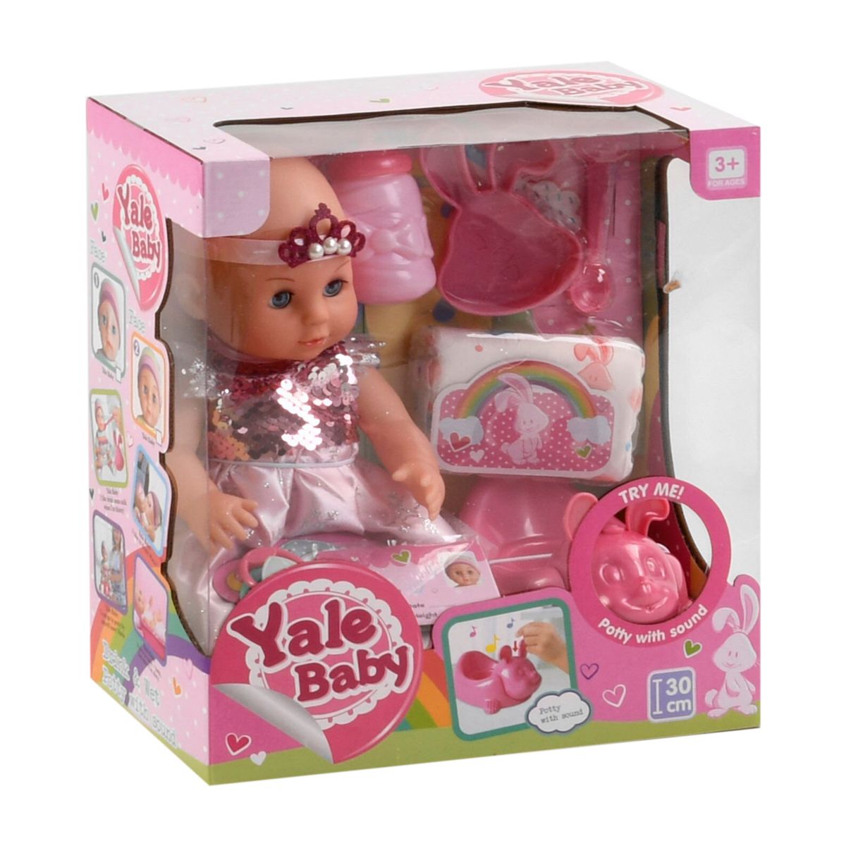 

Пупс Yale Baby в платье MiC (YL1981E) (177404)