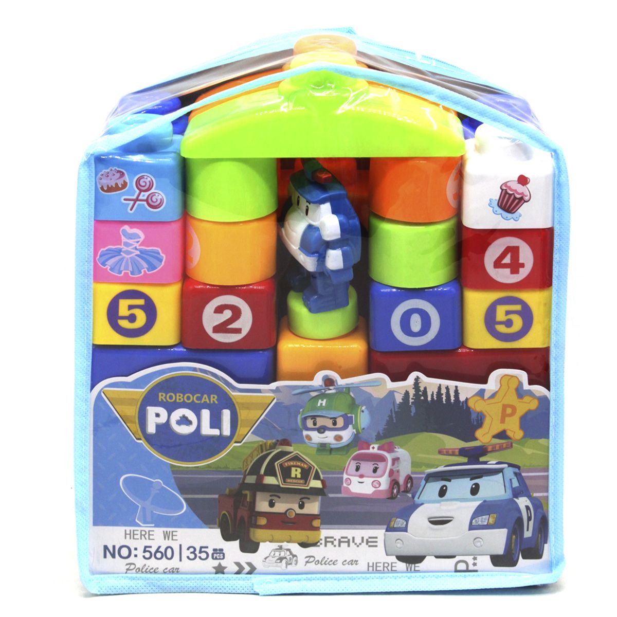

Конструктор Robocar Poli 35 дет MiC (560) (177824)