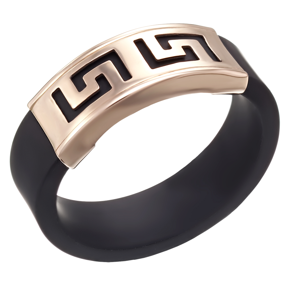 

Кольцо из золота с каучуком Tango Jewellery Company 900619 размер 22.5