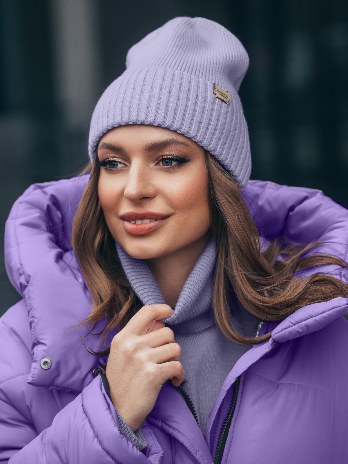 

Шапка Dressa 56089 Сиреневая