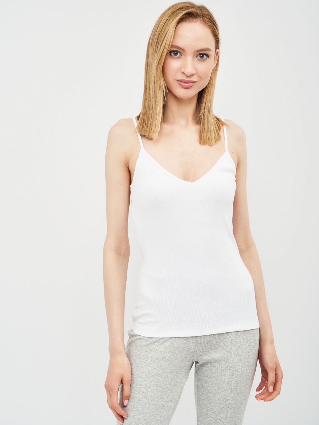 

Майка H& XAZ228161IOYT  Белая, Майка H&M XAZ228161IOYT M Белая