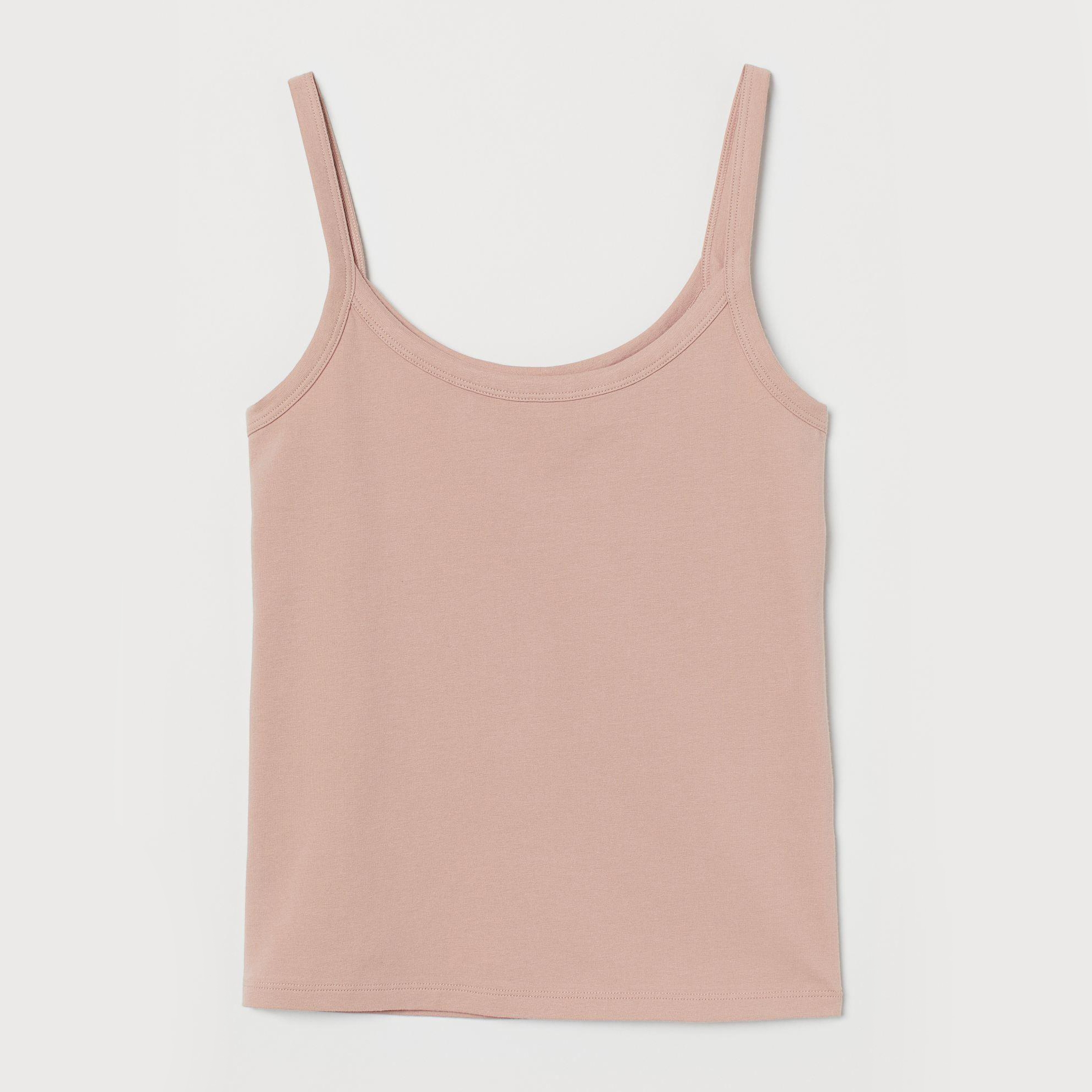 

Майка H&M XAZ246723HMAR XS Светло-розовая