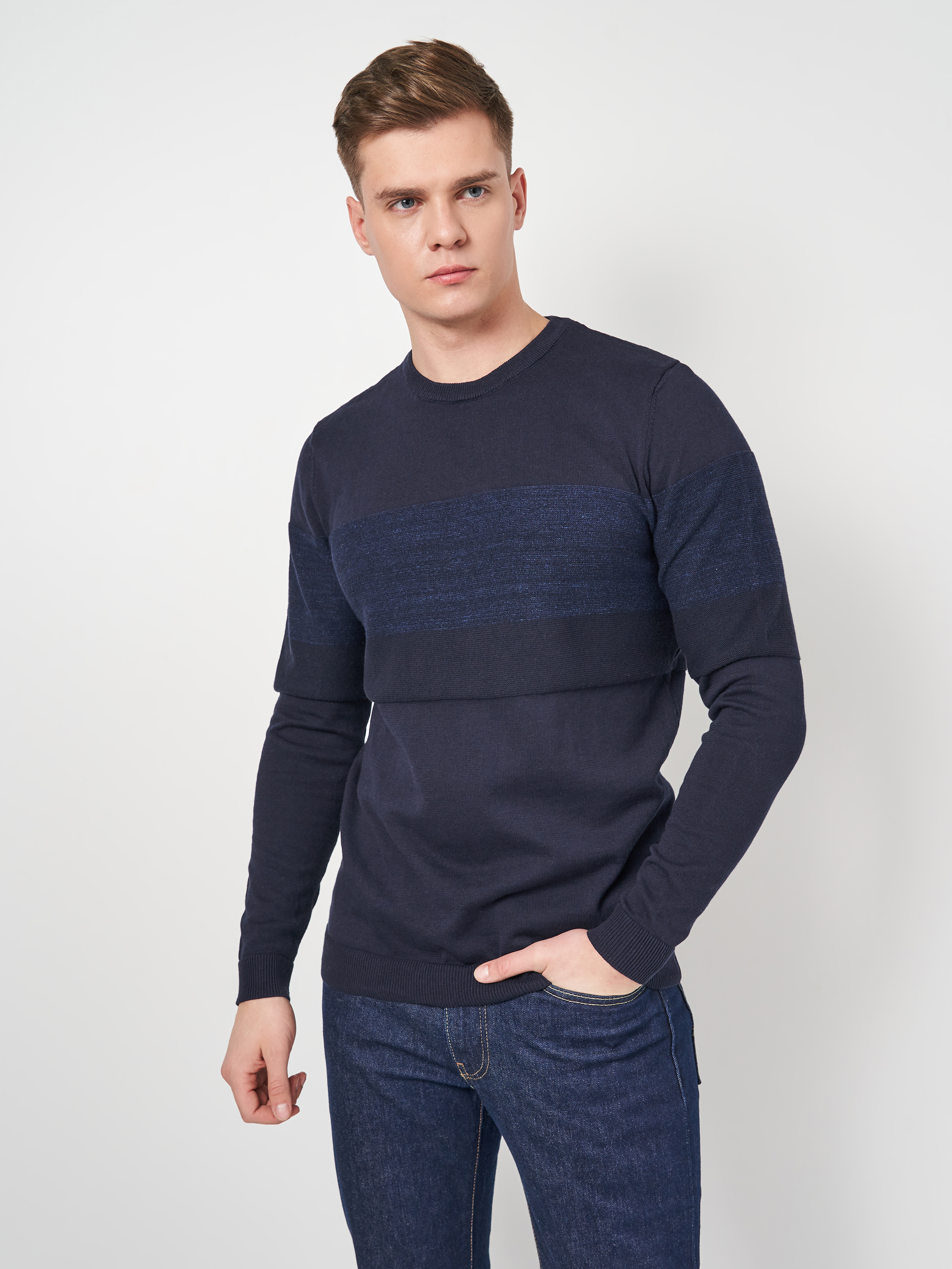

Джемпер Jack & Jones XAZ209998CNKL  Темно-синий, Джемпер Jack & Jones XAZ209998CNKL L Темно-синий