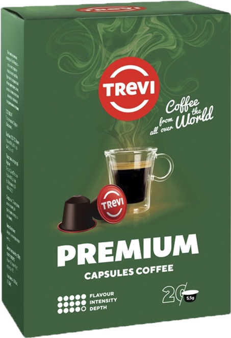 Кофе nespresso 100 шт. Кофе trevi. nespresso premium.