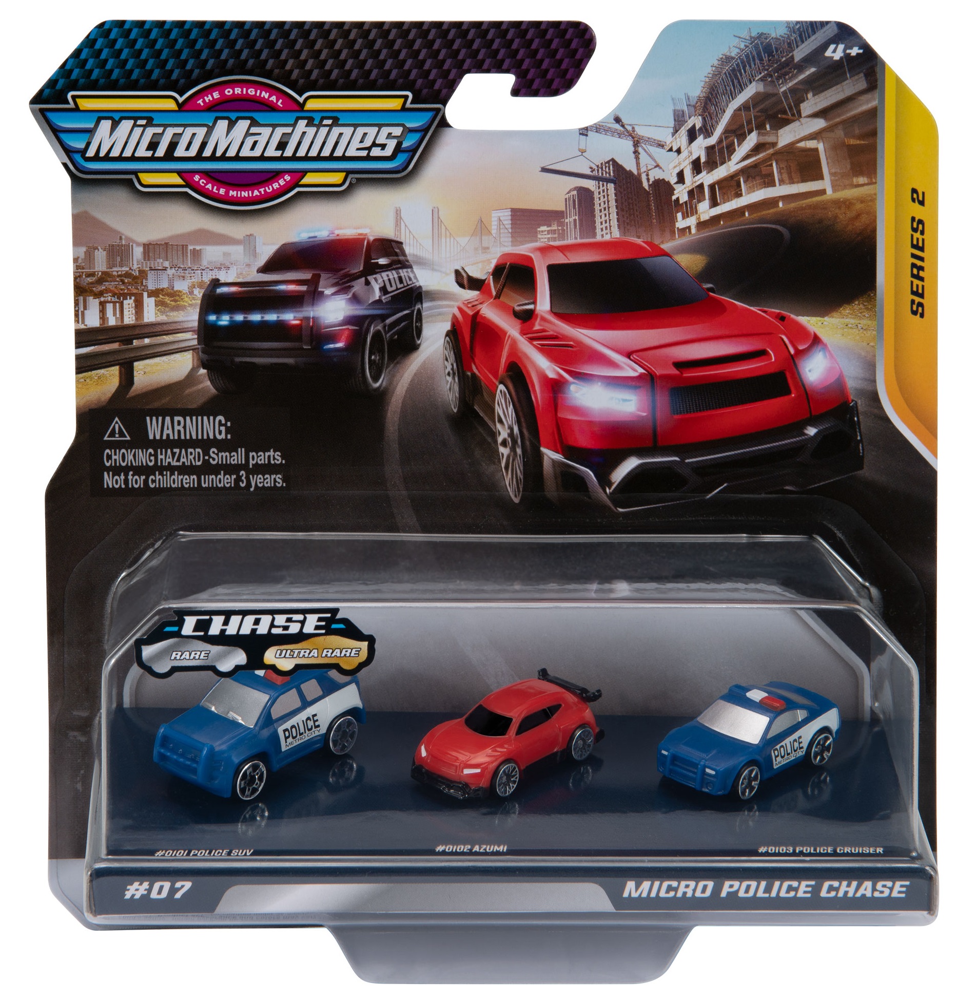 

Іграшковий набір Micro Machines Поліція (3 шт.) (6606085)