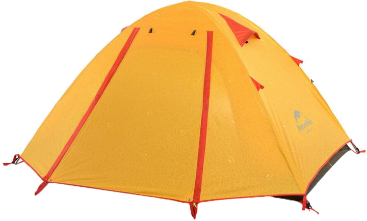 

Палатка трехместная Naturehike P-Series NH18Z033-P, 210T/65D Оранжевая (6927595729656)