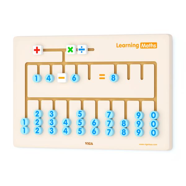 

Бізіборд Viga Toys Математика (50675FSC)