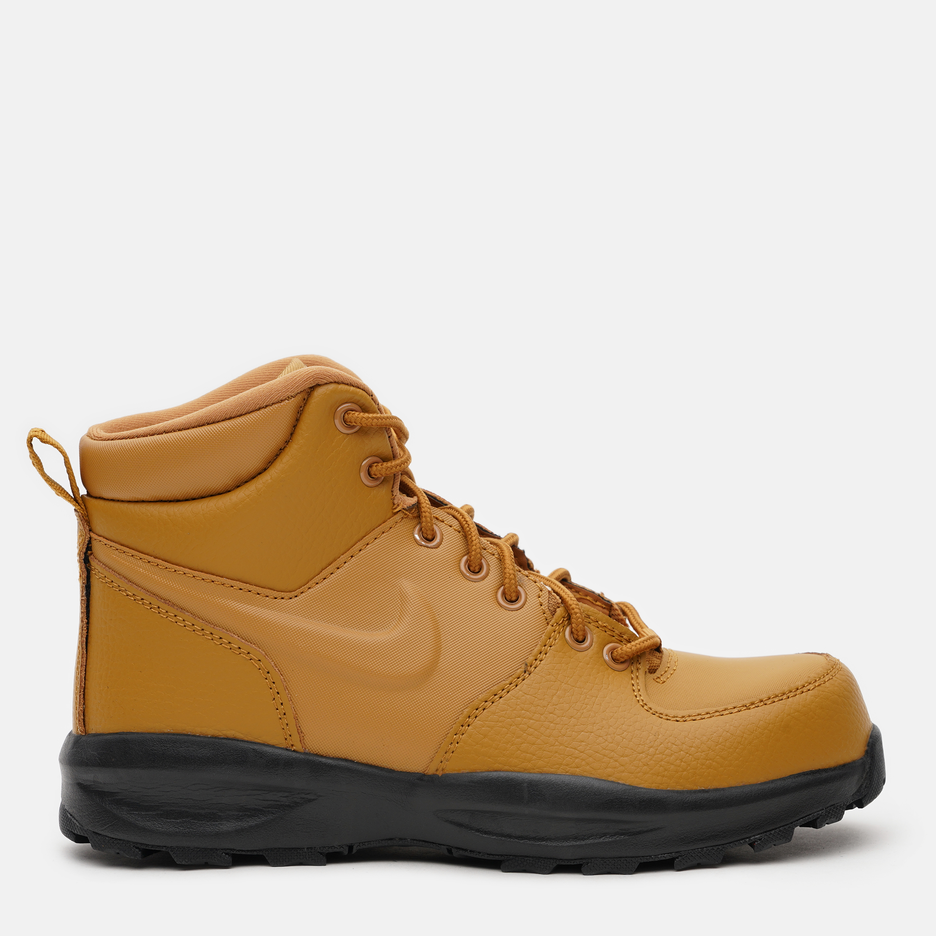Акція на Підліткові черевики для хлопчика Nike Manoa Ltr (Gs) BQ5372-700 37.5 (5Y) Світло-коричневі від Rozetka
