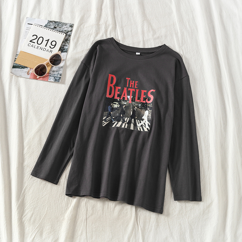 

Лонгслив The Beatles OP SHOP! tt1860i серый