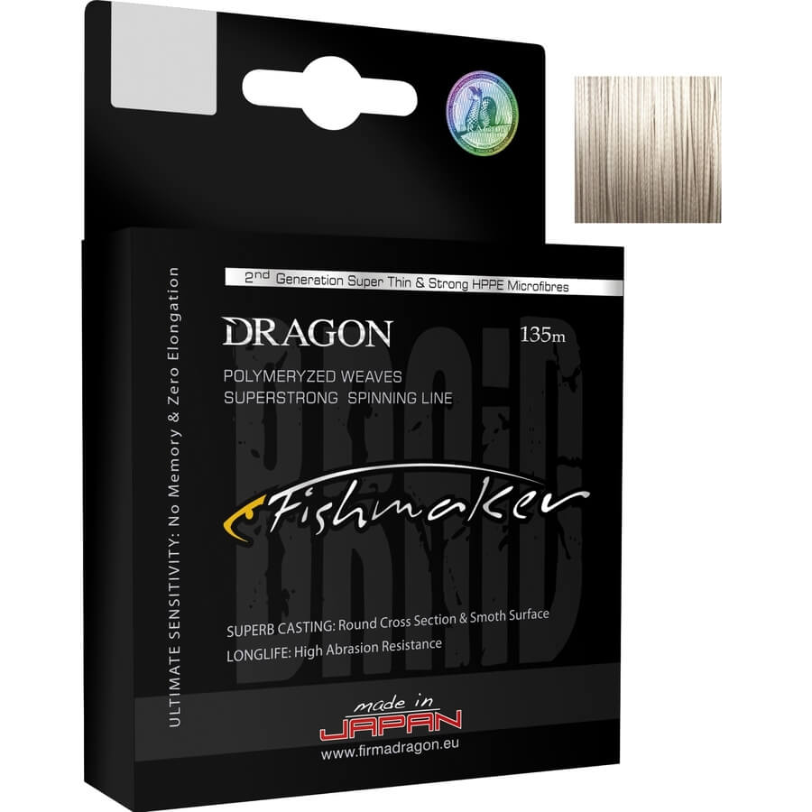 

Шнур Dragon Fishmaker 135 м 0.06 мм 4.90 кг Серый (PDF-41-04-006)
