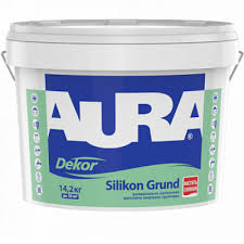 

Универсальная грунтовка Aura Dekor Silikon Grund 10 л/14.2 кг , белая Адгезионная силиконовая с кварцевым наполнителем