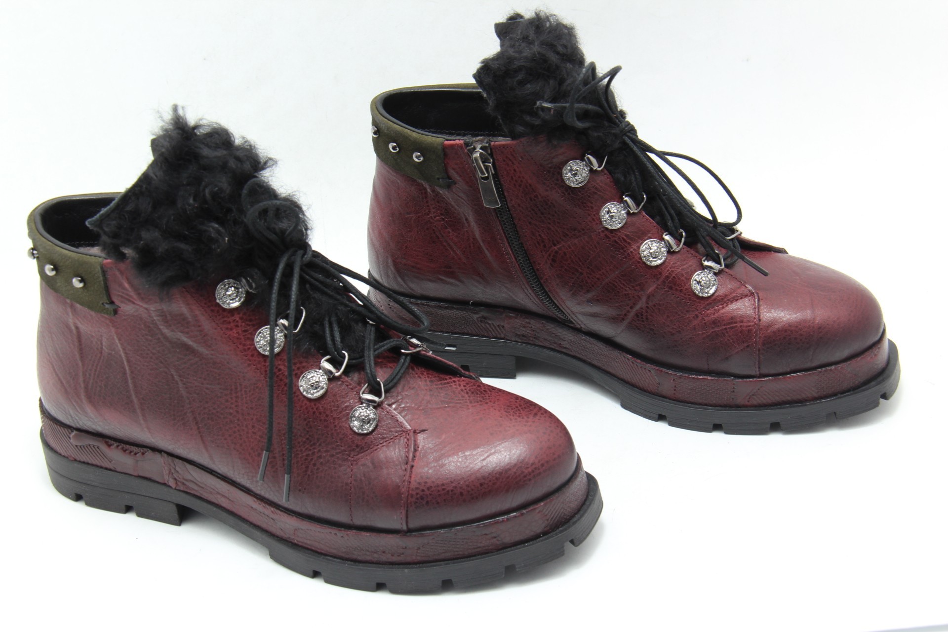 

Зимние женские ботинки Meldymoor 9006-bordo 36 натуральный мех