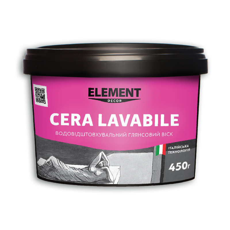 

Водоотталкивающий воск CERA LAVABILE ELEMENT DECOR 450 гр