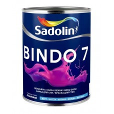 

Краска Sadolin BINDO 7 - краска для потолка и стен, тонир.база BС, 2,33 л.