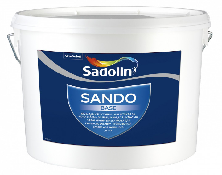 

Краска Sadolin SANDO BASE - краска для фасада, бесцветный, 10 л.