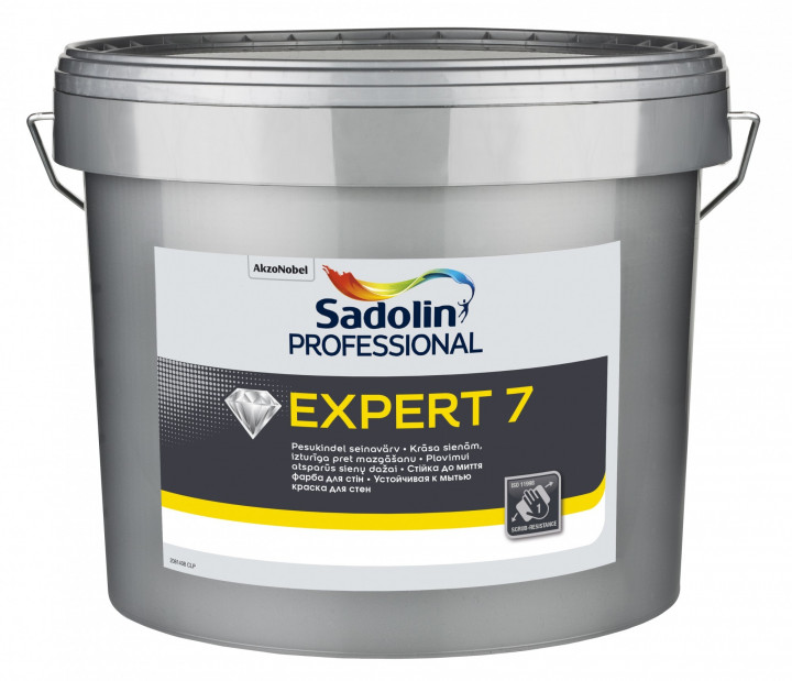 

Краска Sadolin EXPERT 7 - краска для внутренних работ, белый BW, 10 л.