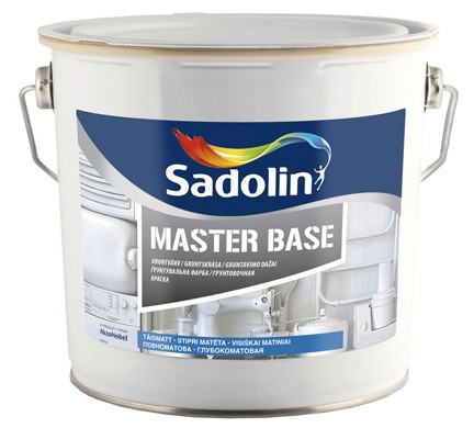 

Краска Sadolin MASTER BASE - грунтовочная краска, белый BW, 2,5 л.