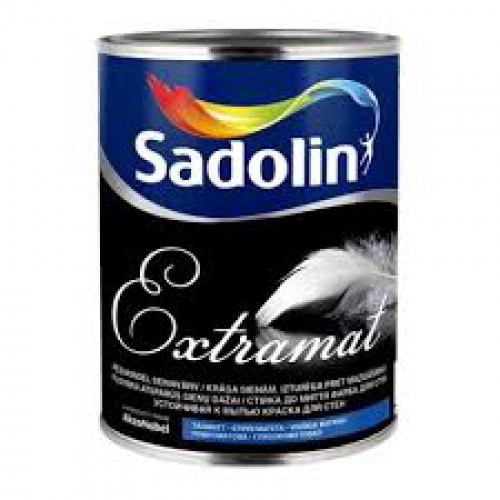 

Краска Sadolin EXTRAMAT - устойчивая к мытью краска для стен, белый BW, 1 л.