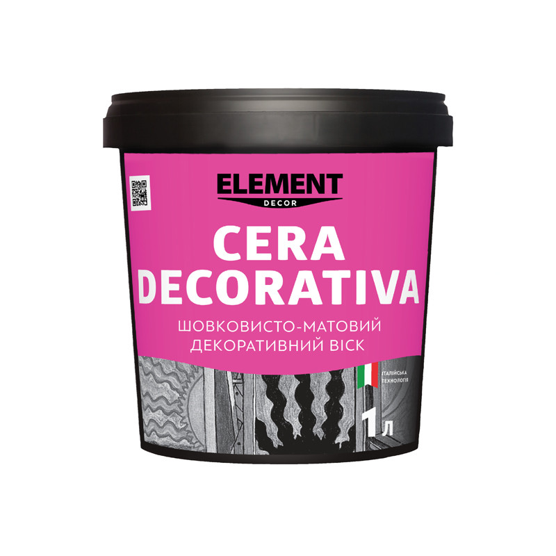 

Декоративний воск CERA DECORATIVA ELEMENT DECOR 1 л