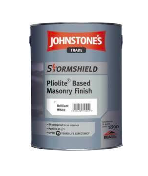 

Фасадная краска Johnstone's Stormshield Pliolite Based Masonry Finish для наружных работ 5 л