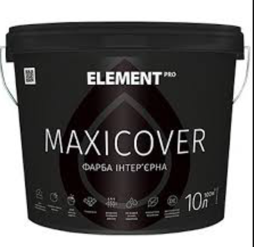 

Интерьерная высокопокрывная краска ELEMENT PRO MAXICOVER 10 л