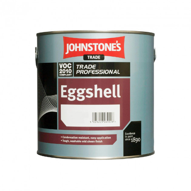 

Полуматовая краска для внутренних работ Johnstone's Eggshell 2.31 L (MED)