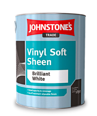 

Виниловая водоэмульсионная краска Johnstone's Vinil Soft Sheen 2.31 L (UL/DP)