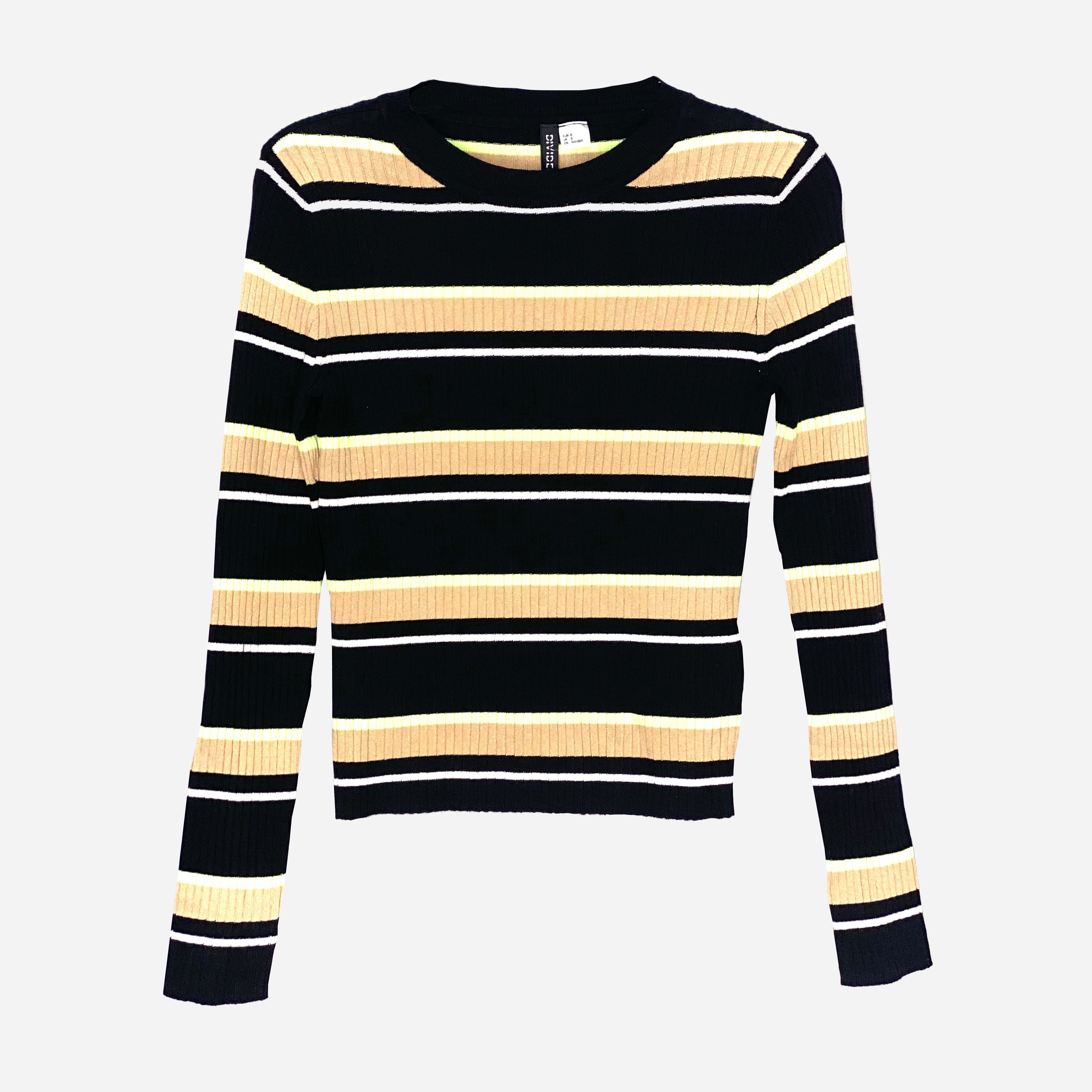 

Джемпер H&M 060574109  Черный с бежевым и зеленым, Джемпер H&M 060574109 XS Черный с бежевым и зеленым