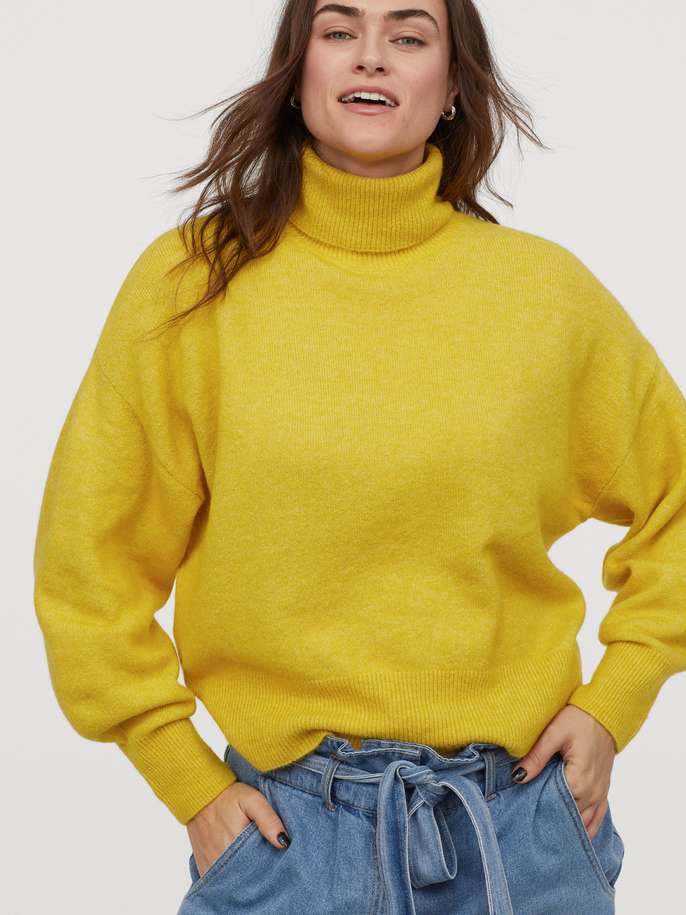 

Свитер H&M 060788632  Желтый, Свитер H&M 060788632 S Желтый