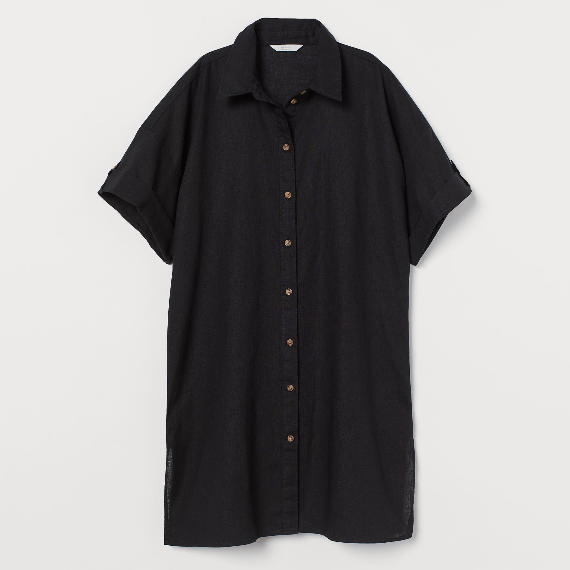 

Рубашка H&M 060871674_black  Черная, Рубашка H&M 060871674_black XL Черная