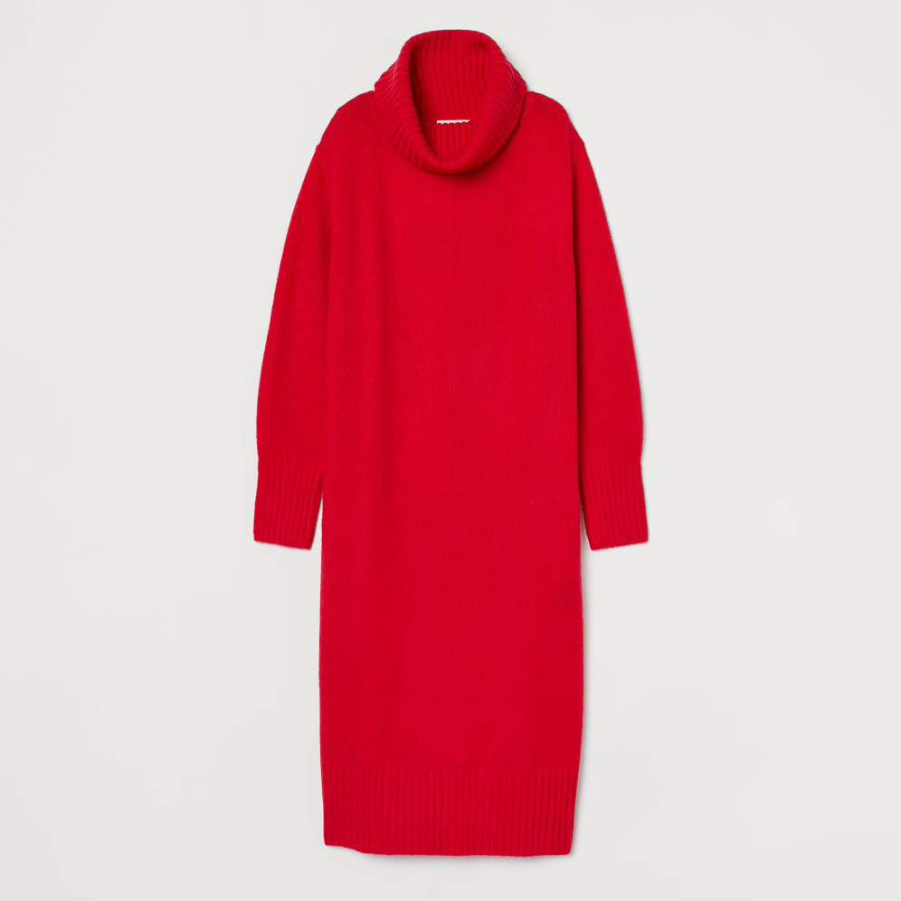 

Платье H&M 060771829_red М Красное